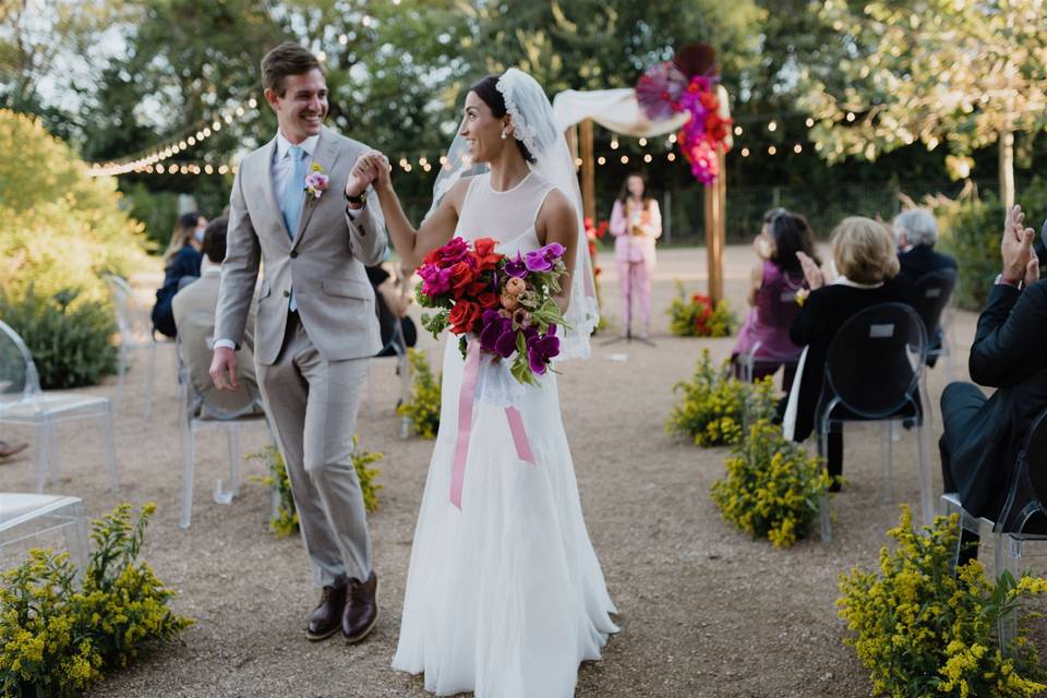 Outdoor ceremony