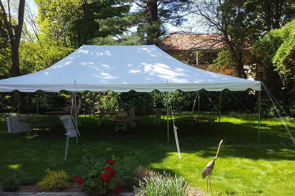 20 by 30 pole tent