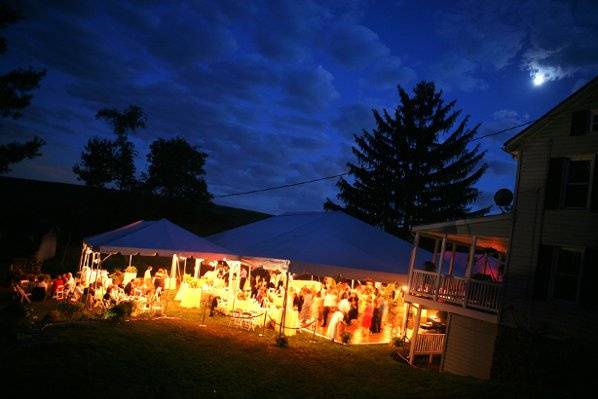 Guests dance the night away