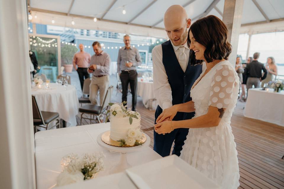 More cake cutting