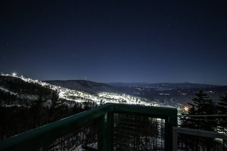 Nighttime view
