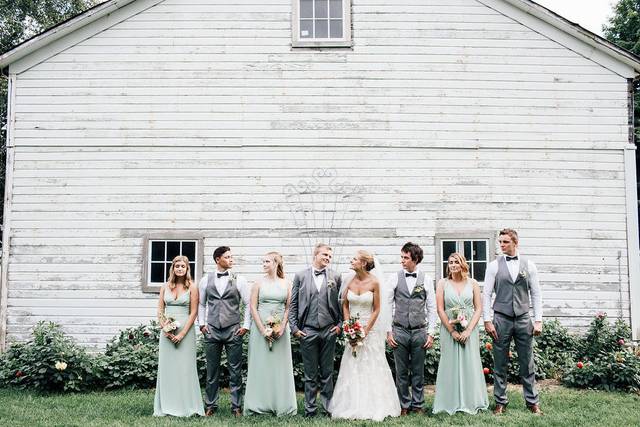The wedding party