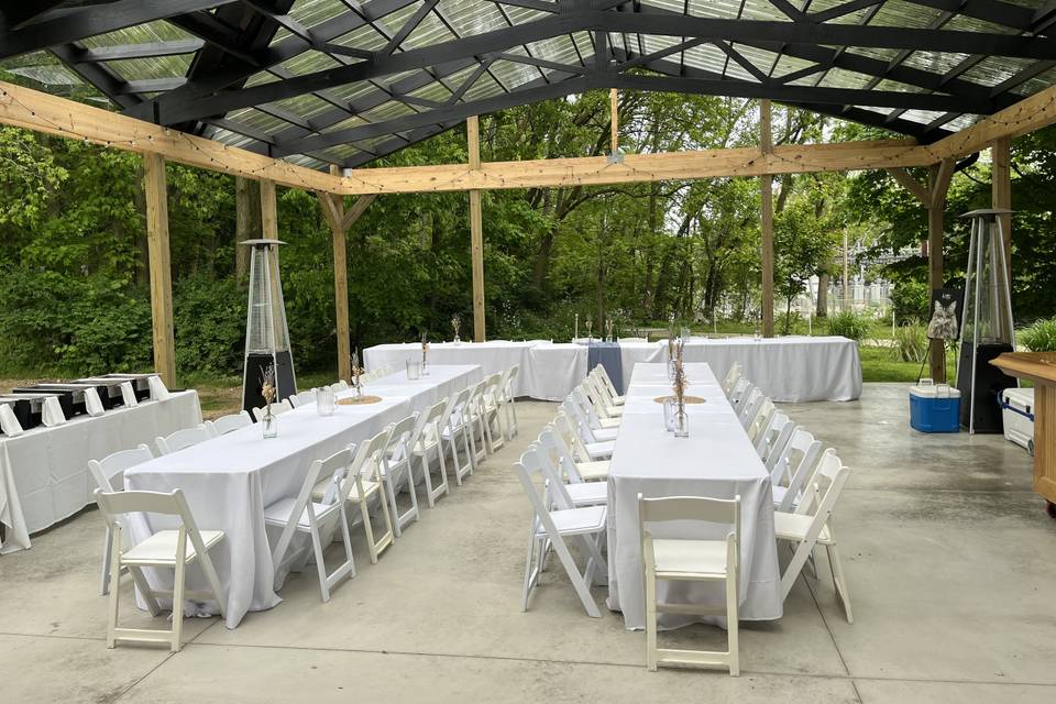 Pavilion Rehearsal dinner