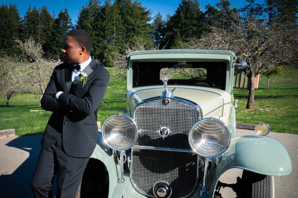 Groom, 1930 Cadillac