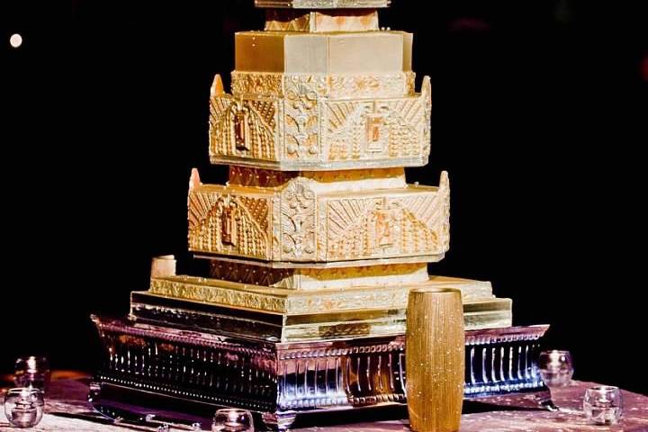 Art Deco Wedding Cake