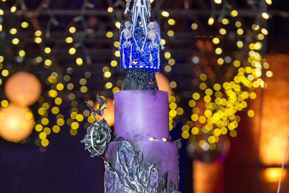 Halloween  Wedding Cake