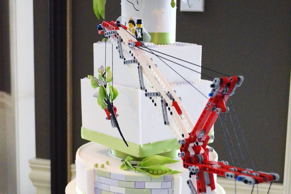 Lego  Wedding Cake