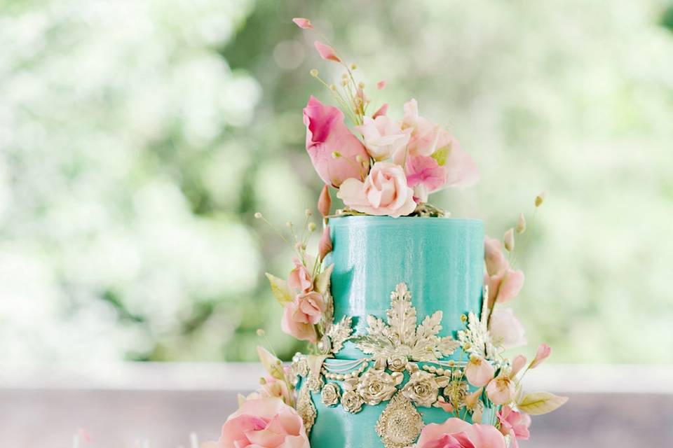 High Tea Wedding Cake
