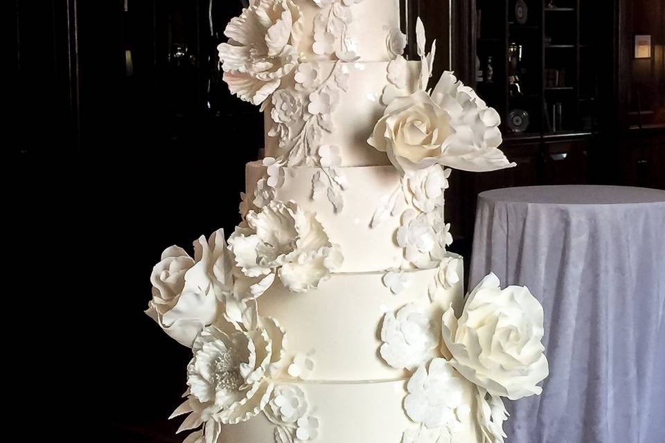 Wedding Gown inspired Cake