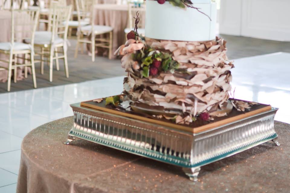 Woods  Wedding Cake