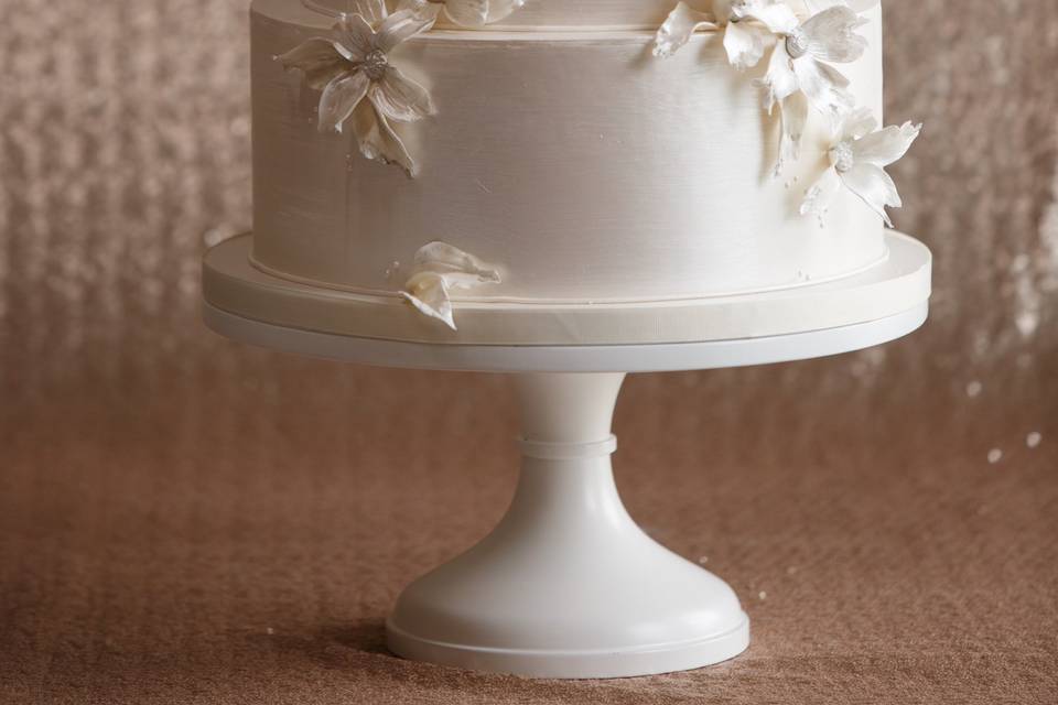 Blossoms Wedding Cake