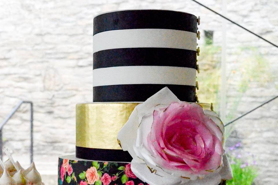 Kate Spade Wedding Cake