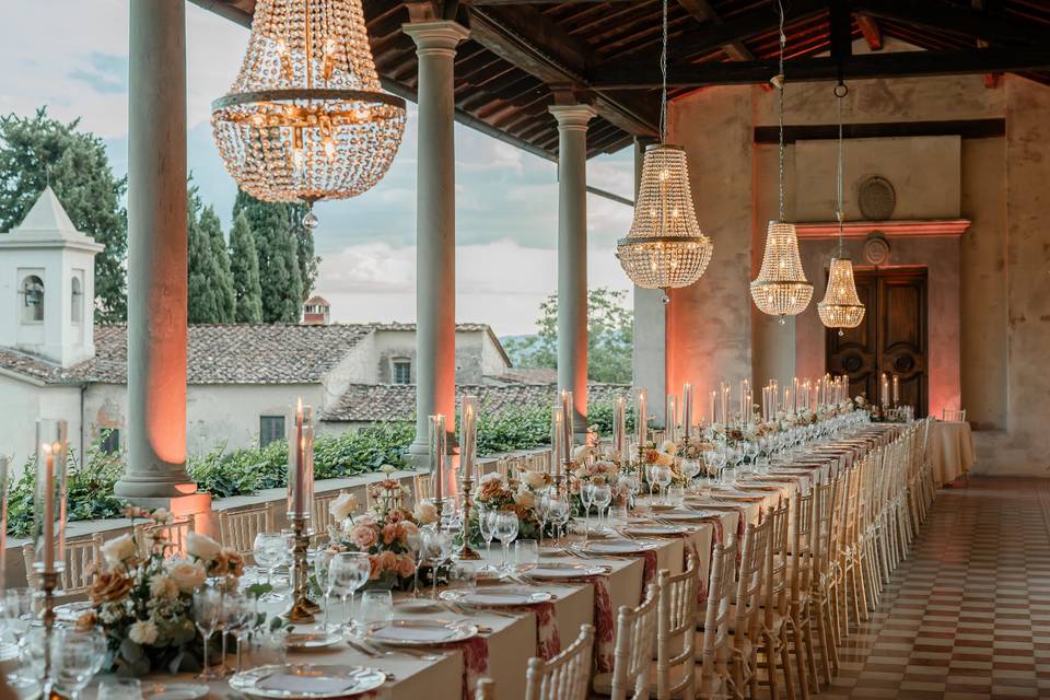 Wedding Reception in Tuscany