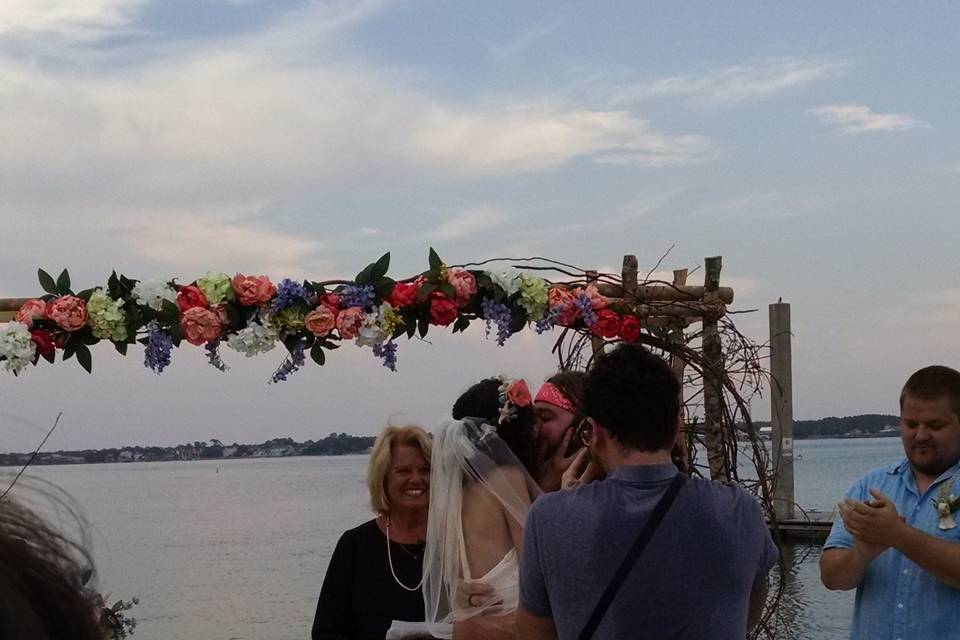 Beach wedding