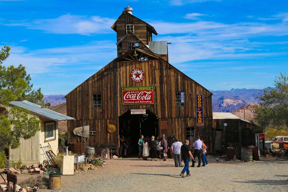 Nelson Ghost Town Wedding