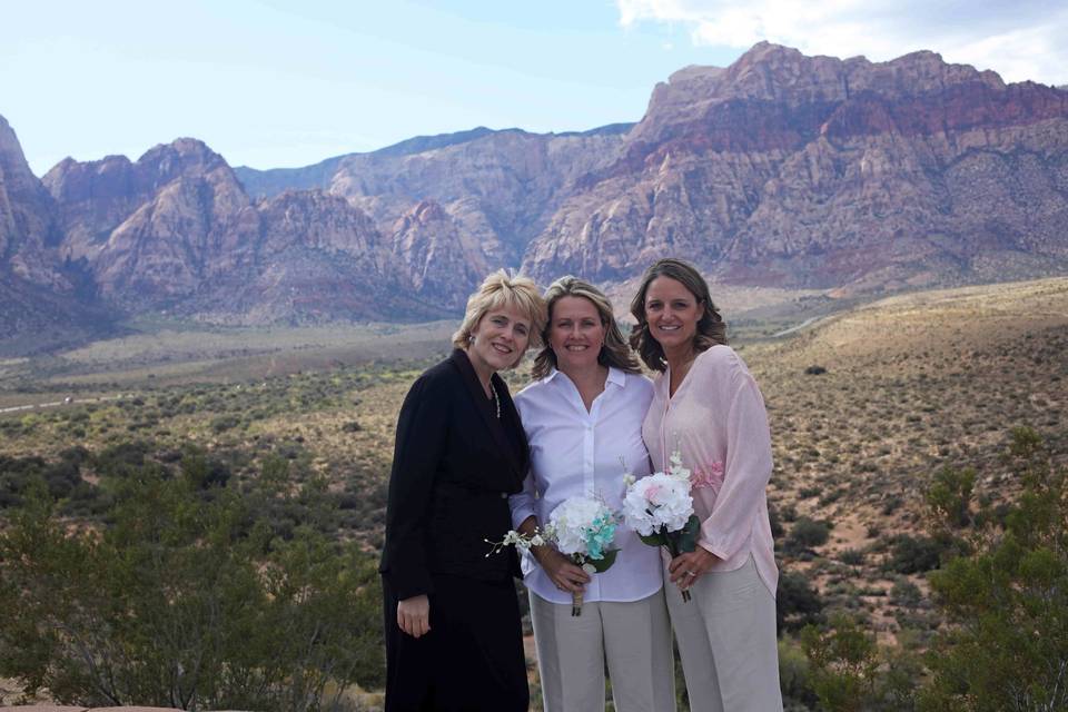 Red Rock Canyon Wedding