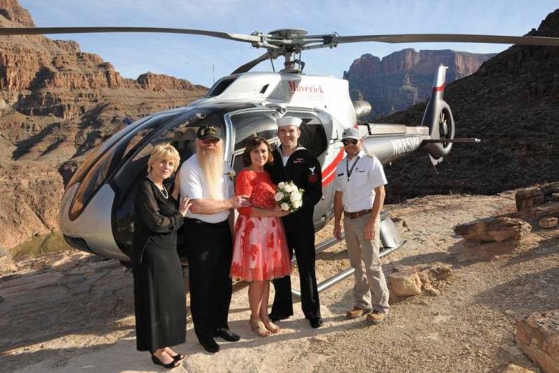 Helicopter Wedding