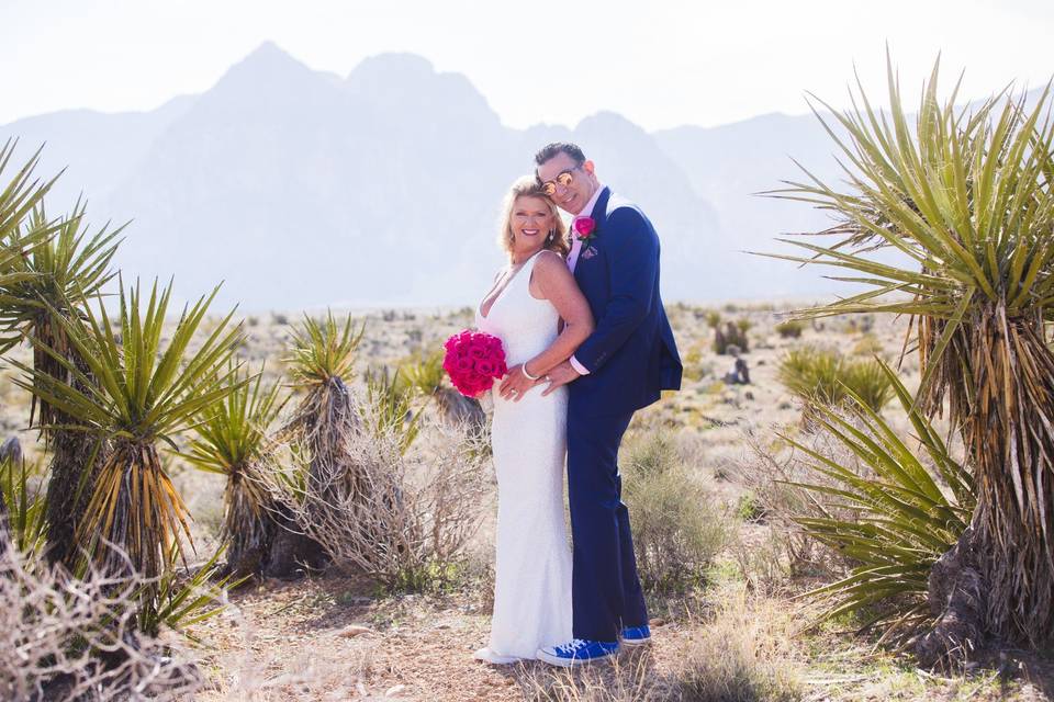 Wedding Ring in the Desert