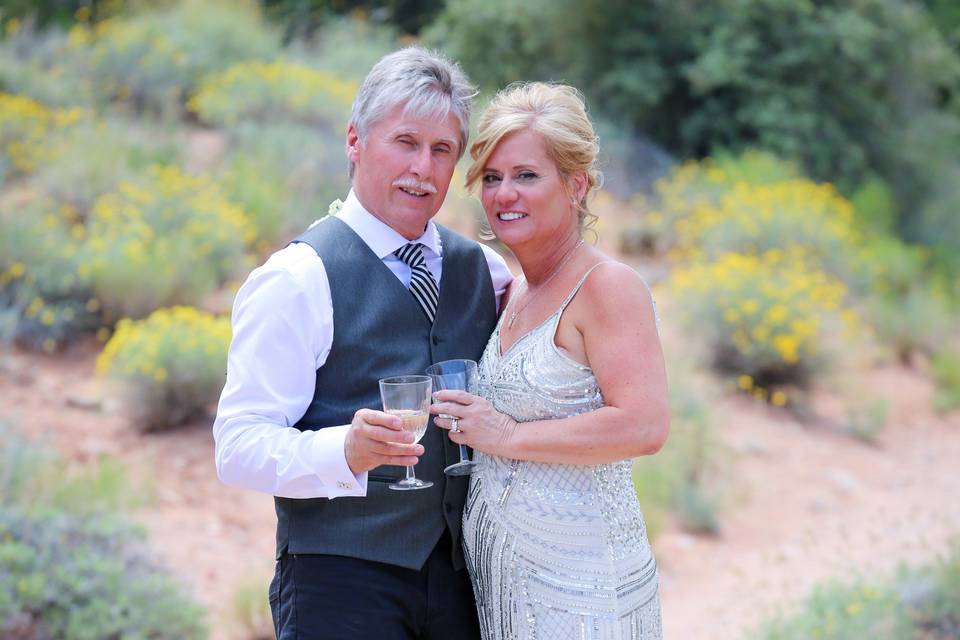 Red Rock Canyon Wedding