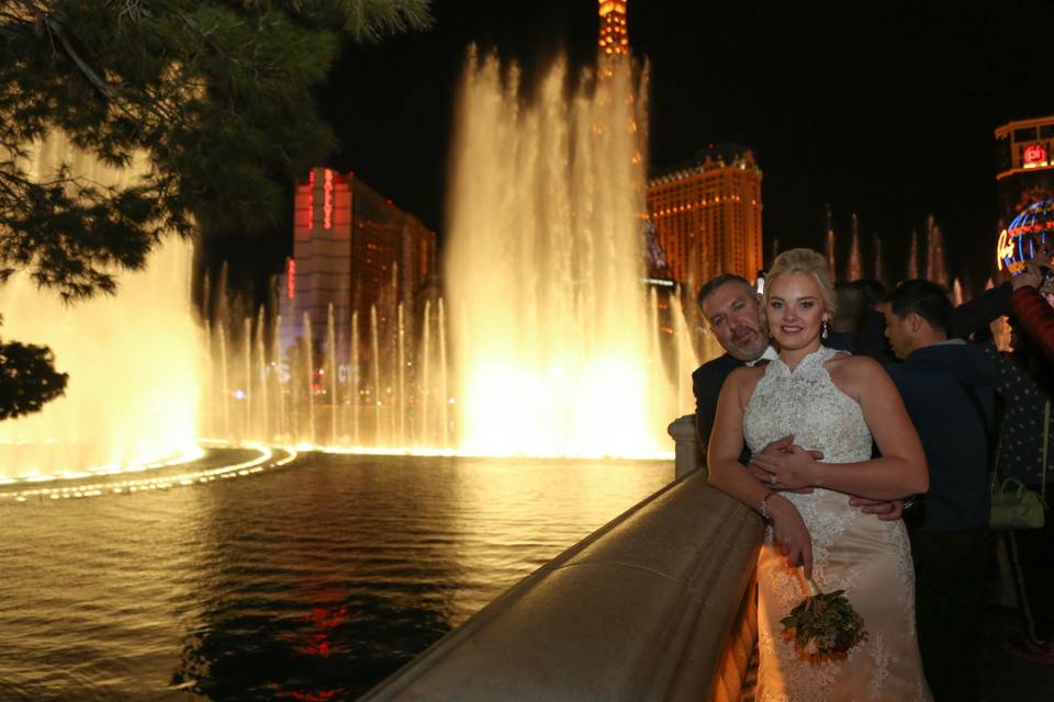 Bellagio Fountain Pose