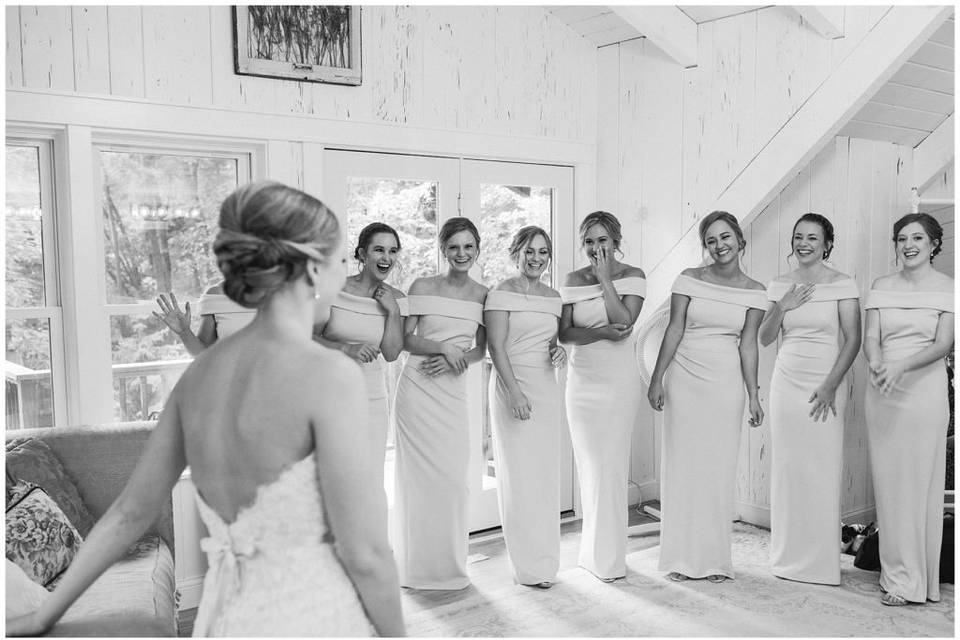 Bridal party cottage