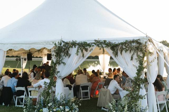 Tented Wedding Reception