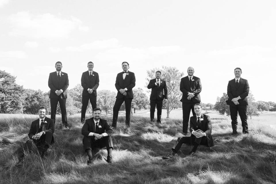 Editorial Groomsmen
