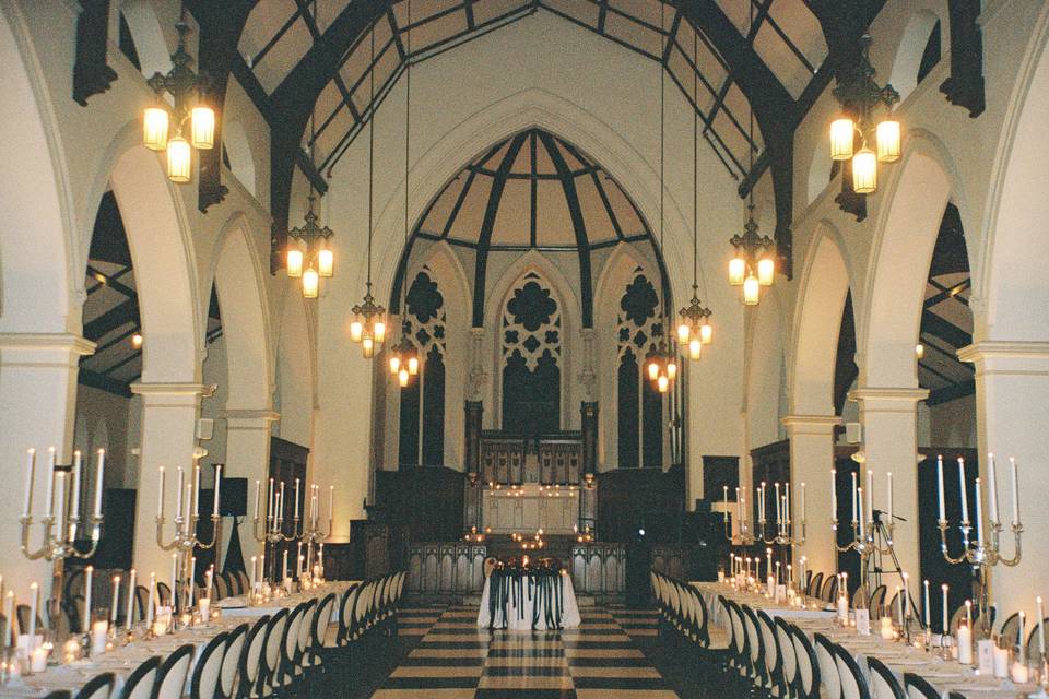 Vintage Wedding Reception