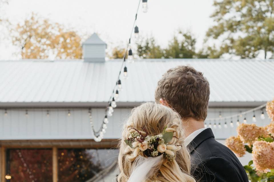 Perfect bridal hair