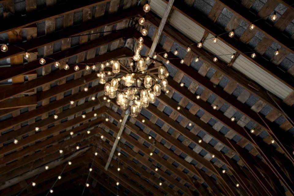 Chandelier and lights