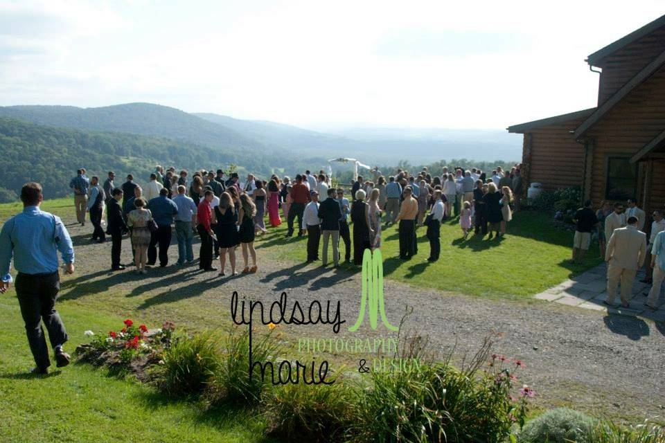 Outdoor wedding