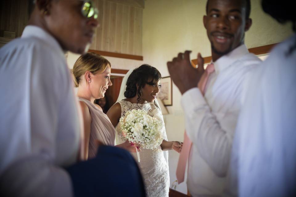 Stylish groom