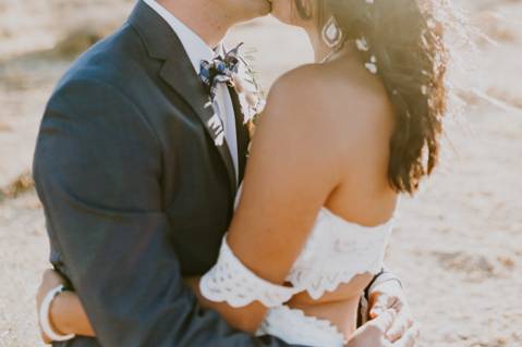 Joshua Tree Sunset Elopement