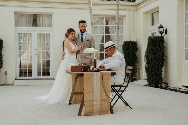 Wedding couple