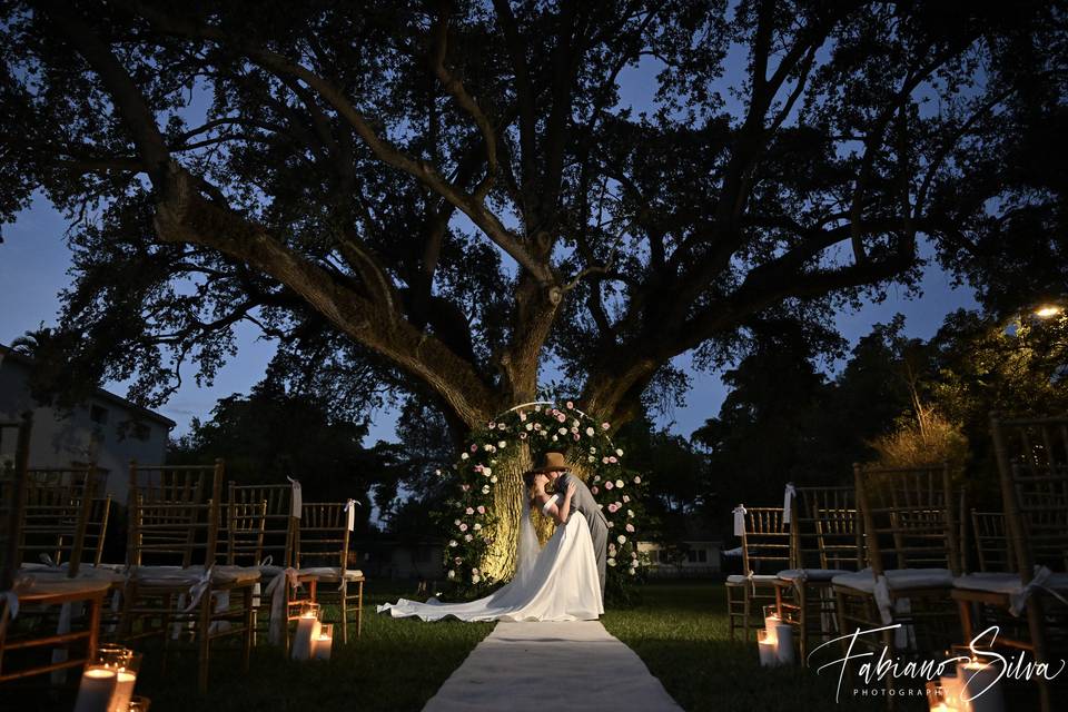 Under the tree