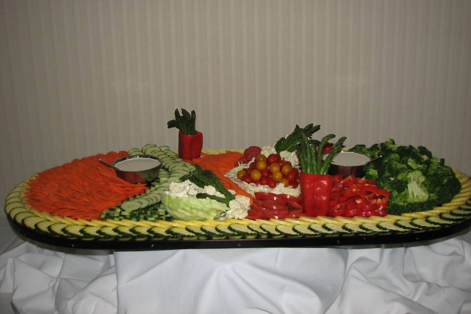 Vegetable crudité