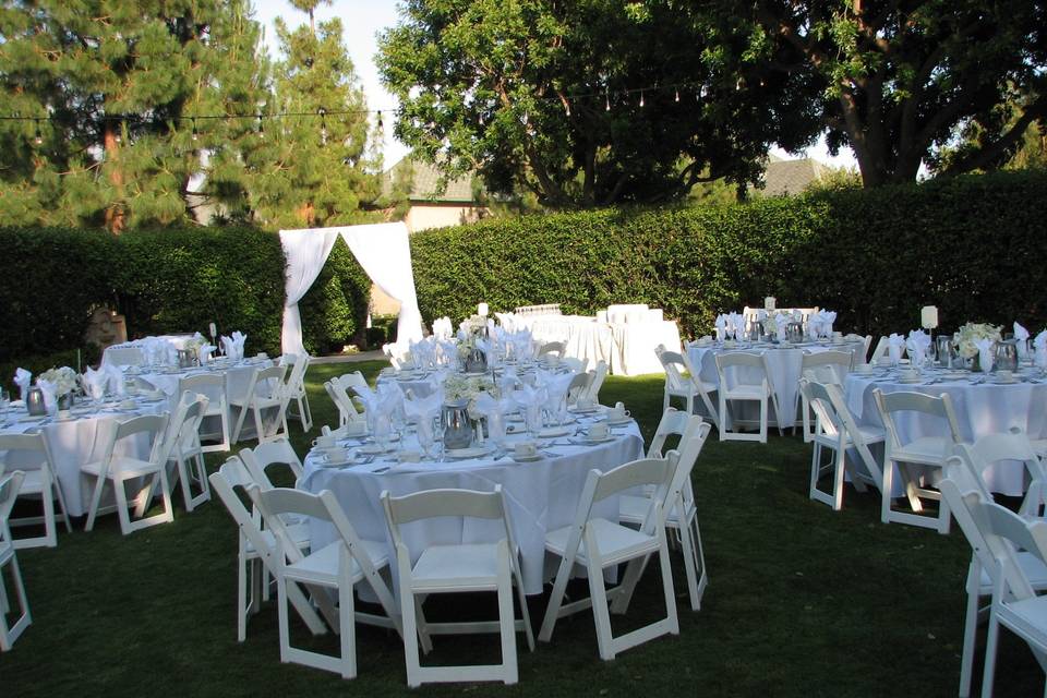 Outdoor reception