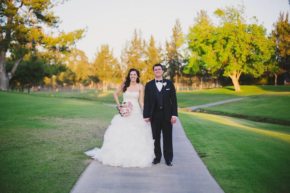 Couple walking