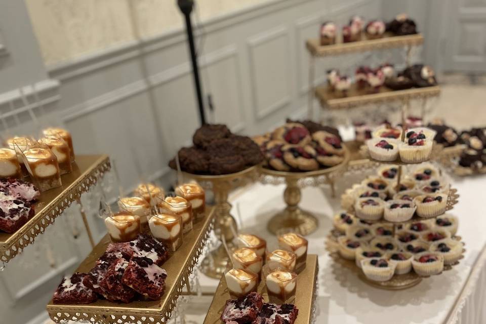 Dessert bar