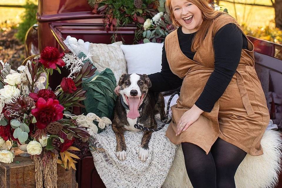 Christmas Shoot with Nicola