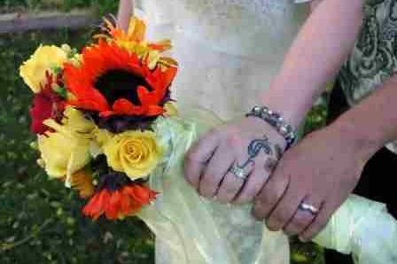 It was a September wedding, but Gloria and Jack were as young as springtime.