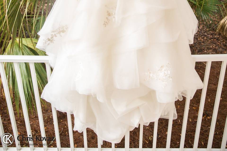 Beautiful dress for bride