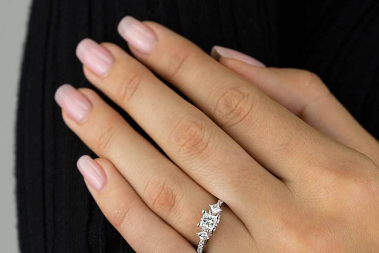 Cherish Lab Diamond Ring