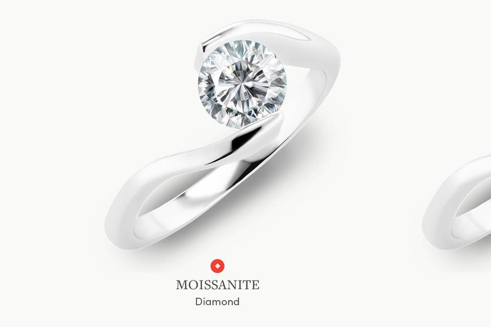 Moissanite vs Lab Diamond Ring