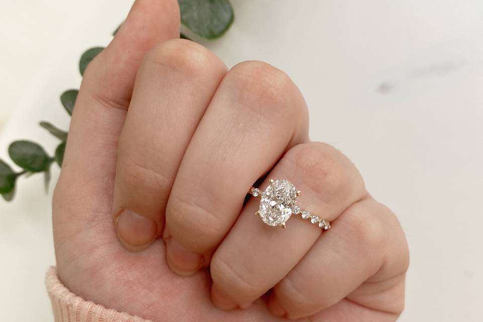 Under Bezeled Accent Ring