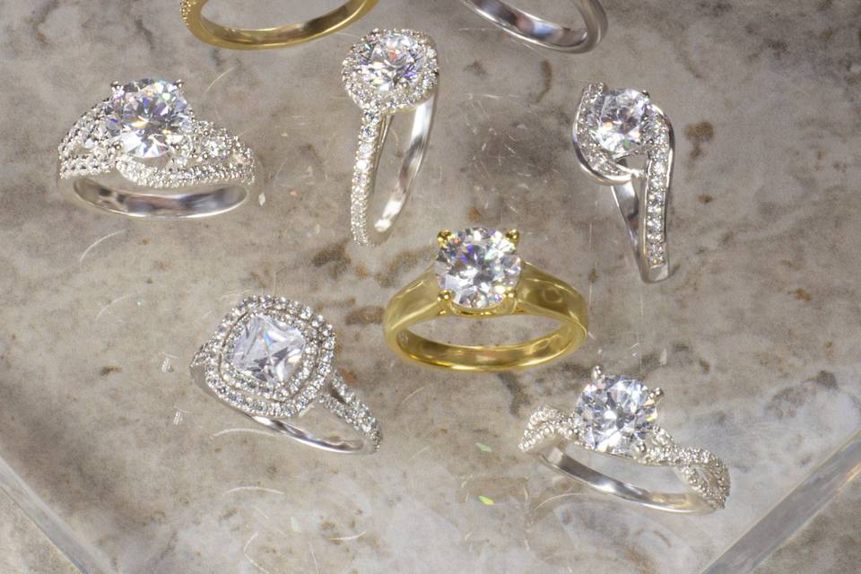 Many rings in many styles