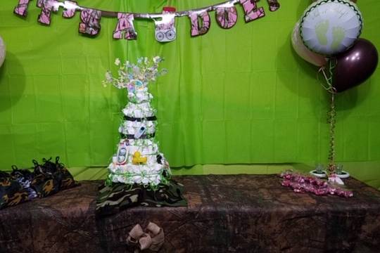 Camo Baby shower