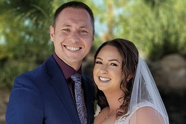 The happy couple