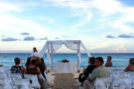 The Royal Cancun Beach Wedding