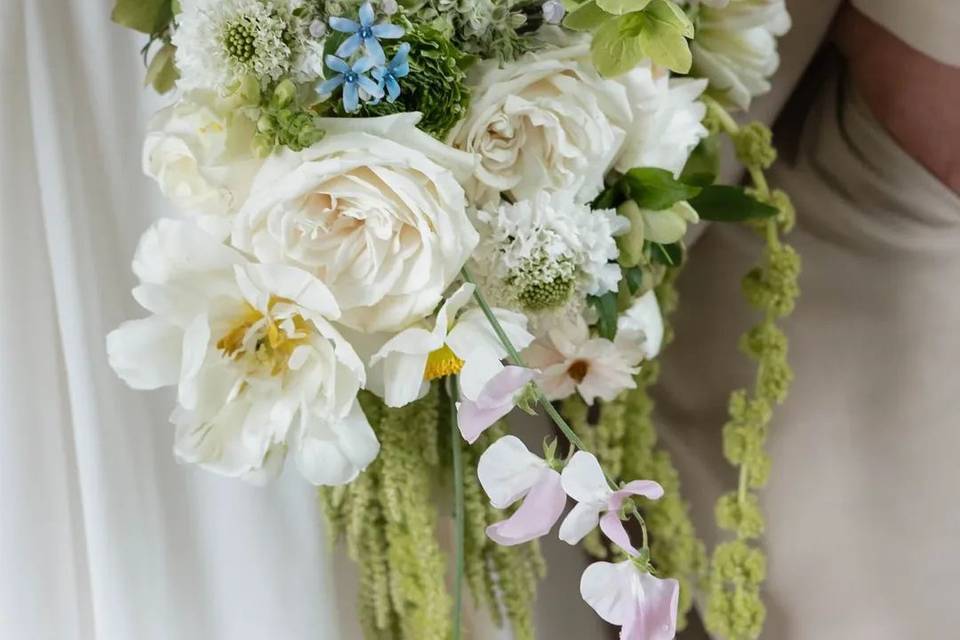 Modern Cascade Bouquet